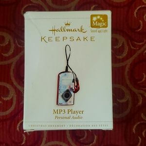 MP3 Player Hallmark Keepsake Musical Ornament
